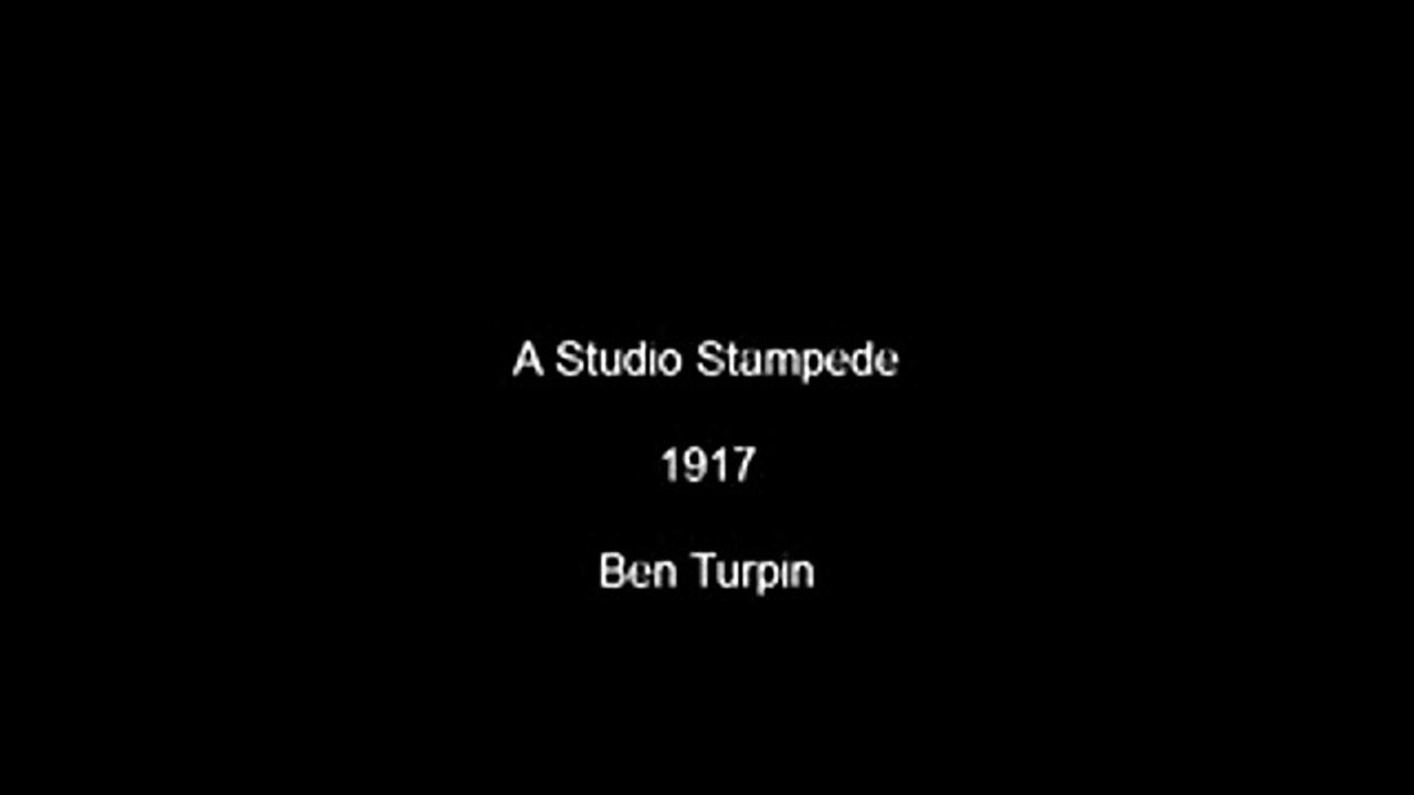 A Studio Stampede (1917) (Silent)