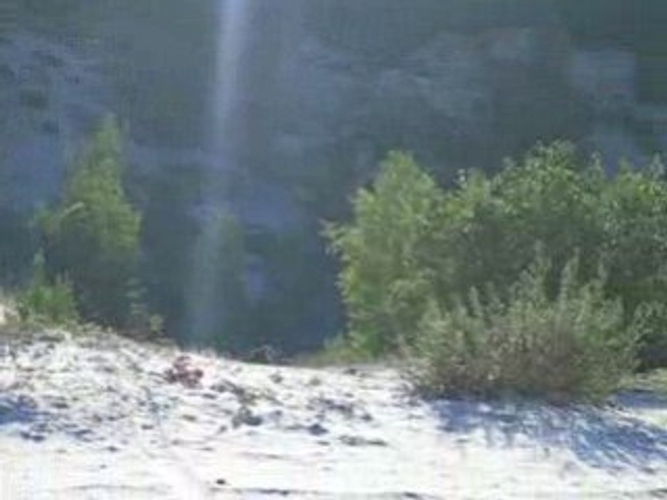 Descente assez raide