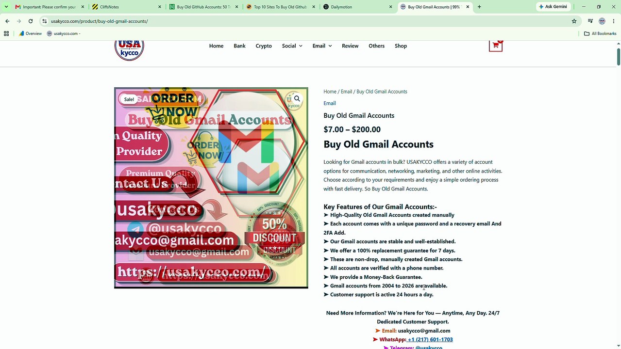 917 Sites to Buy Old Gmail Accounts: The Ultimate Guide to Buying and Account Safety