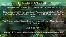 (CoursesLibrary.com) Sean Ferres – CMB 3.0