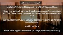 (CoursesLibrary.com) Ed Lawrence – StoryOS