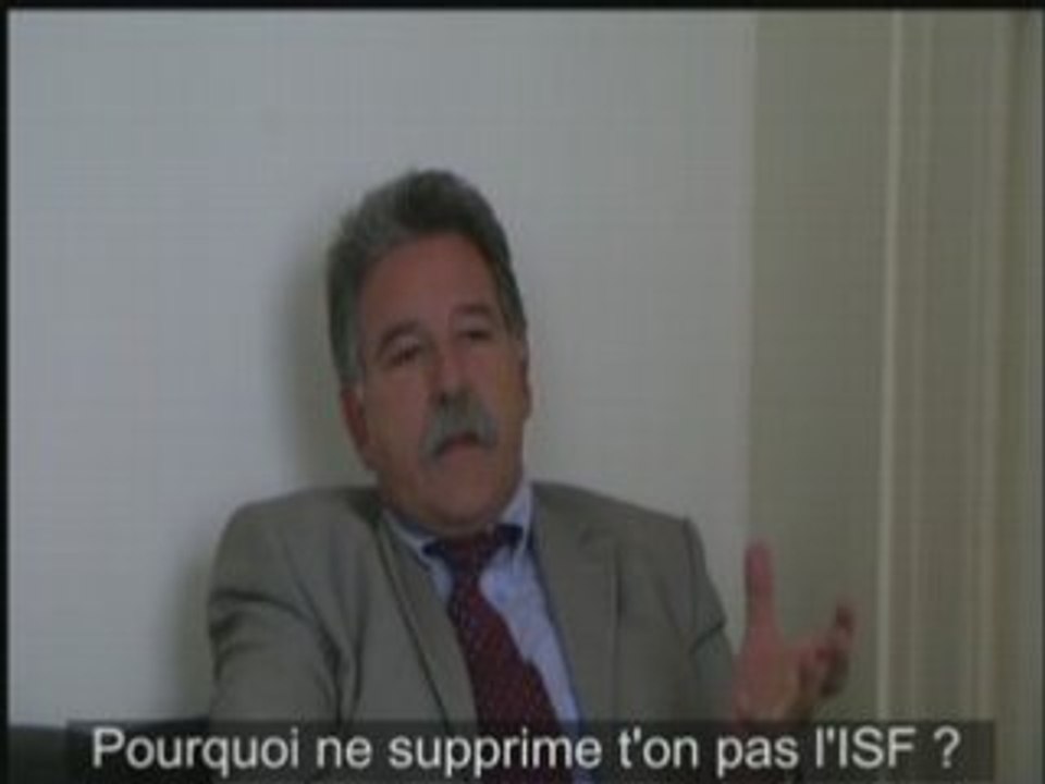 Richard Mallié, Député.Pourquoi ne pas supprimer l'ISF