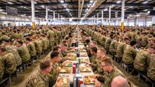 How 50,000 Army Soldiers Eat, Sleep & Survive Inside a $5B Military Mega Base Without Family Contact