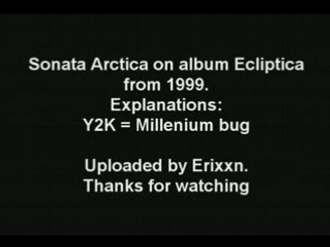 Sonata Arctica - Blank File [Album Ecliptica -1999]