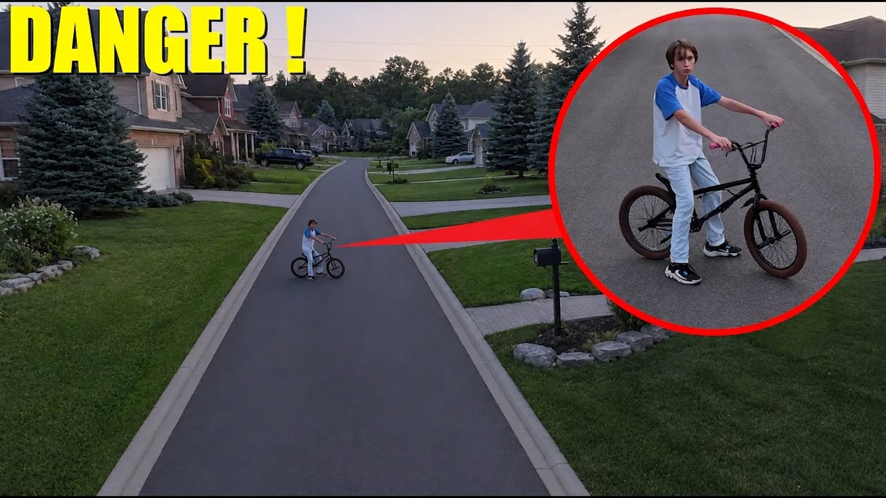 Si tu croises ce garçon à vélo dans ton quartie...