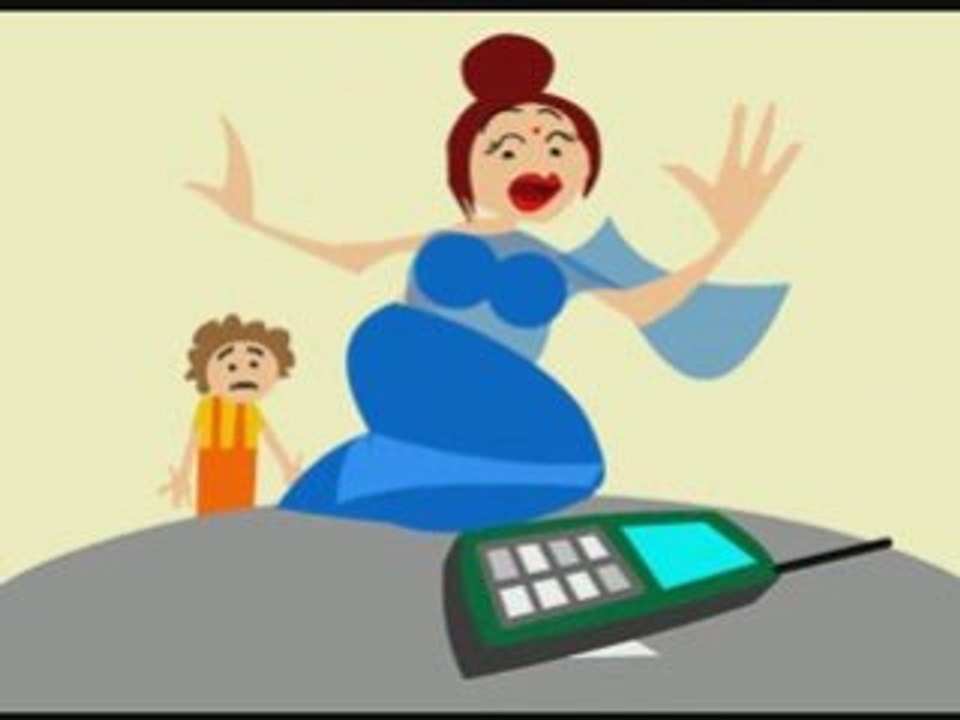 Animation-the cellphone
