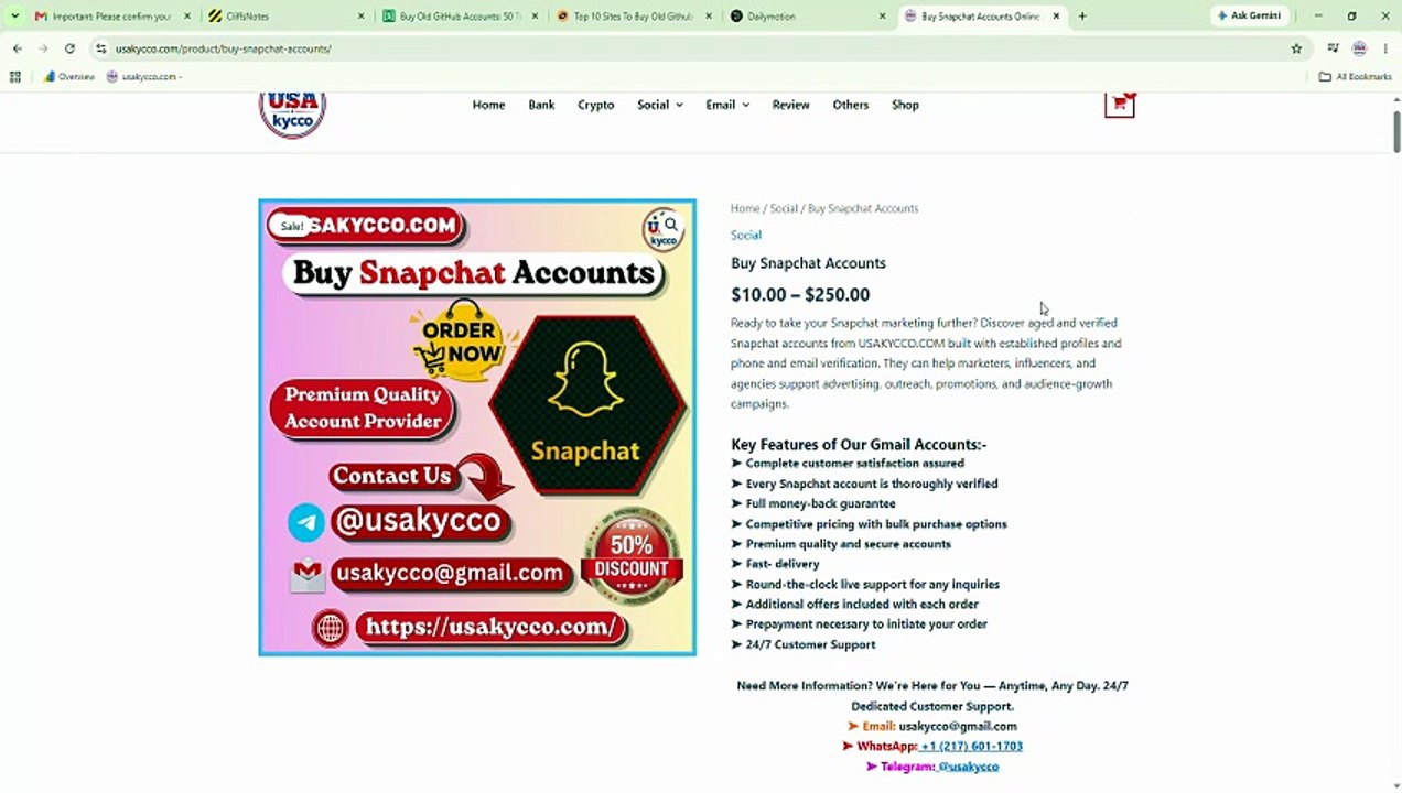 03 Best Places to Buy Verified Snapchat Accounts in [Any Country]: A 2026 Guide