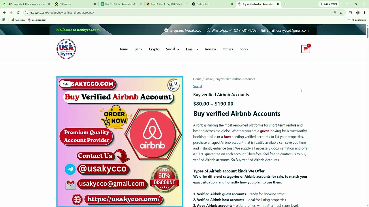 Buy Verified Airbnb Accounts- 100% KYC Verified...