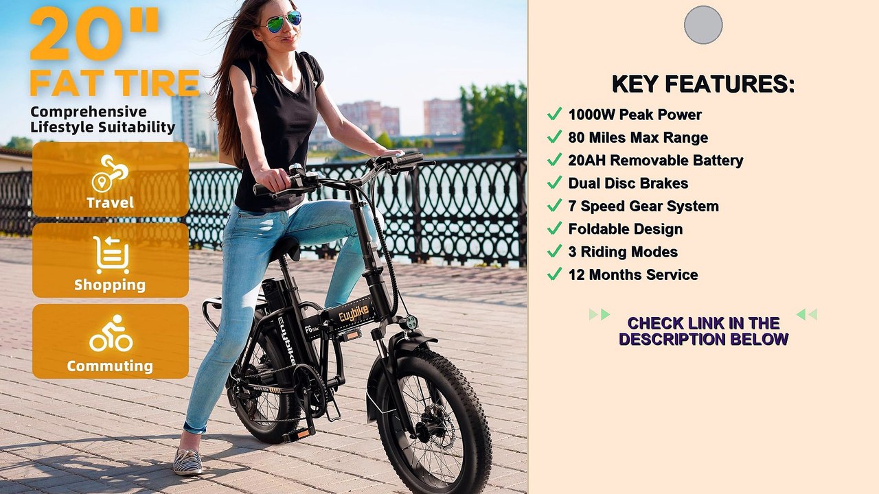 Best Kebiko 1000W Folding Electric Bike Review 2026
