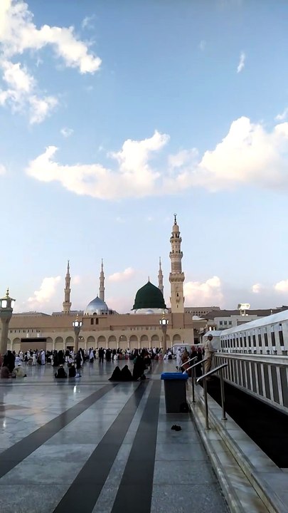walking View of roza e rasool