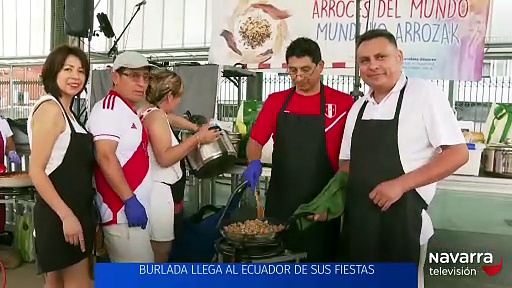 Burlada alcanza el ecuador de sus fiestas