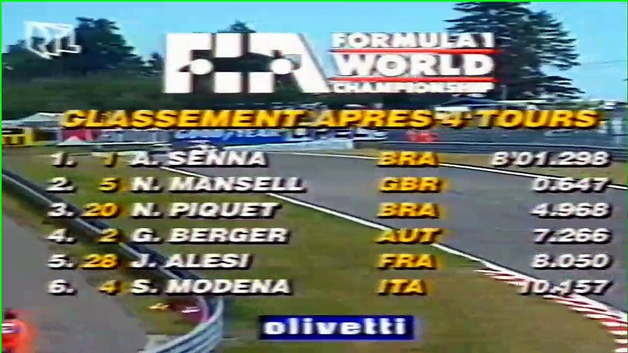 Formel 1 1991 - Spa - Der Beginn einer Ära