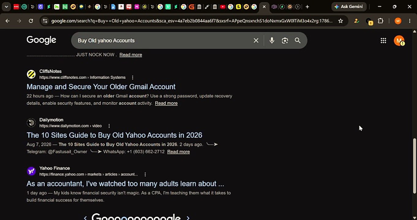 Top Sites to Buy Yahoo Accounts (PVA, Aged, Bulk Options)