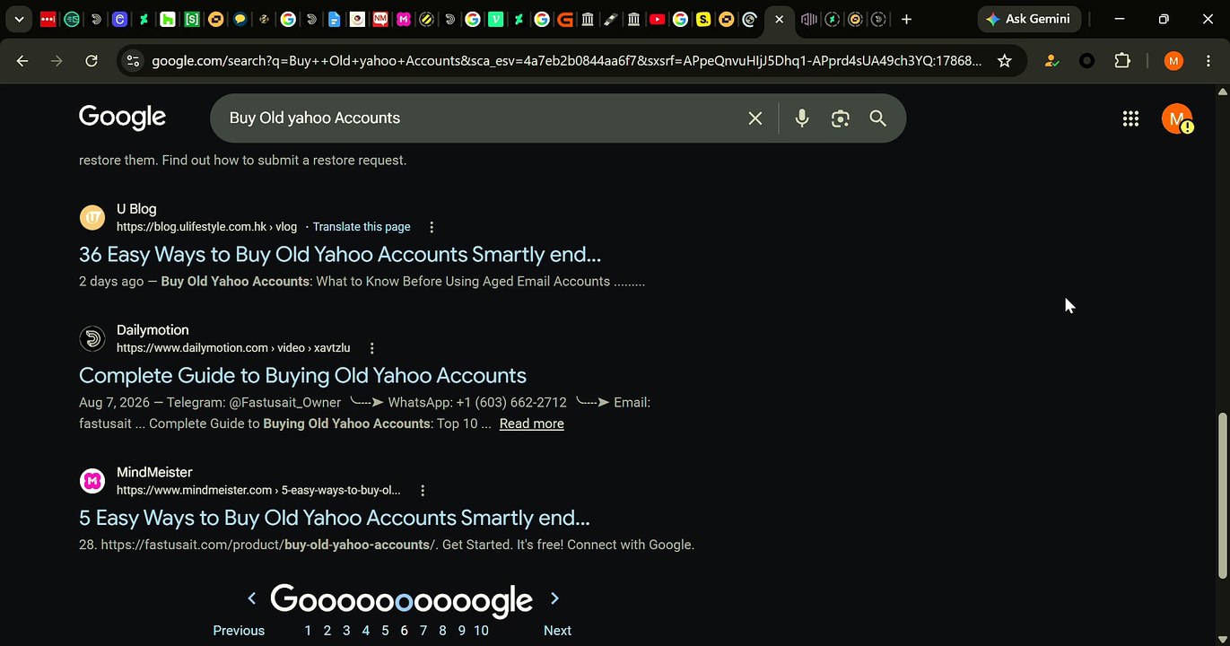 Top 46 Trusted Sites for Buying Old Yahoo Accounts in 2026