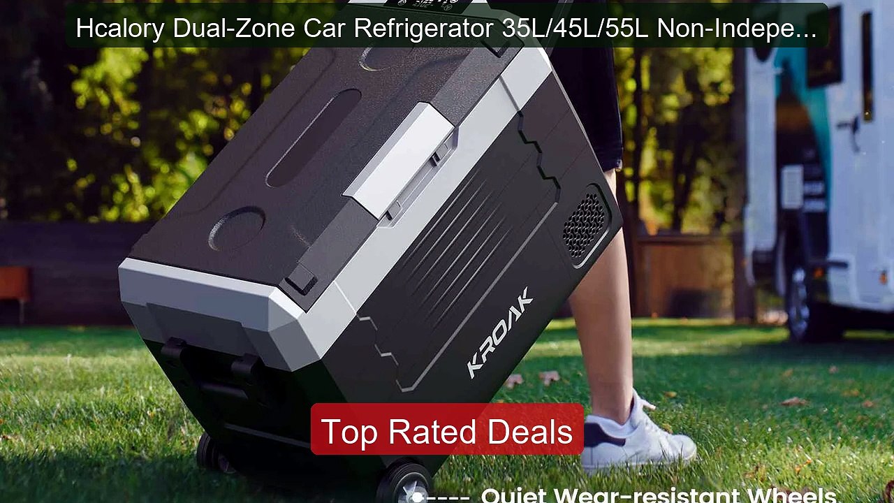 Hcalory Dual-Zone Car Refrigerator 35L/45L/55L Non-Independent APP... -- Best Deal 2026 | Shop Now!