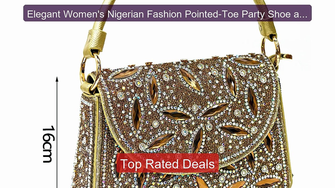 Elegant Women's Nigerian Fashion Pointed-Toe Party Shoe and... -- Top Pick 2026 | Unbeatable Price!