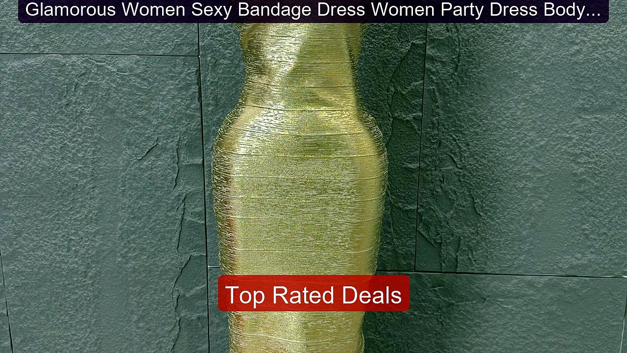 Glamorous Women Sexy Bandage Dress Women Party Dress Bodycon Elegan... -- Top Rated 2026 | Buy Now!