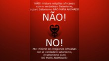 o puro Satanismo NÃO MATA ANIMAIS! / el satanismo puro NO MATA ANIMALES! #satanás #satán #satanismo