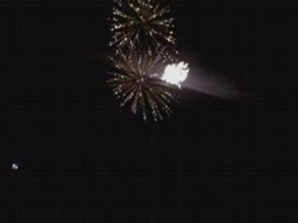 More fireworks as the Splendor leaves Germany