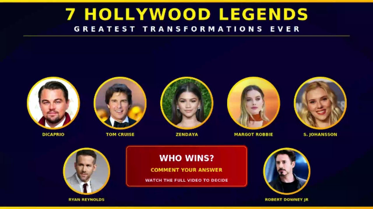 How 7 Hollywood Actors Built Unstoppable Legacies | Career Transformations
