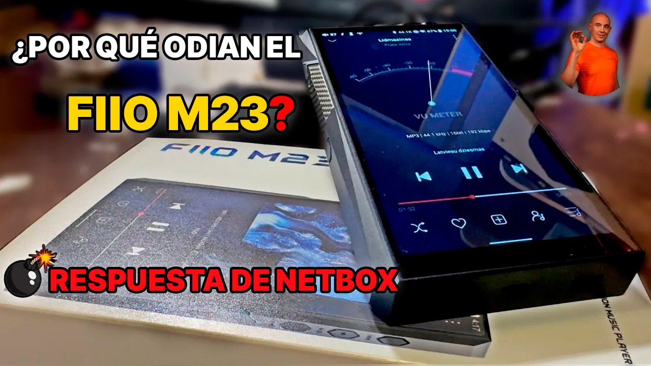 Por qué NetBox le tira hate al FiiO M23