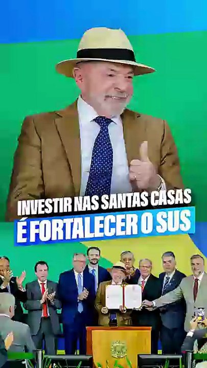 Santas Casas fortes, SUS forte. 🏥🇧🇷