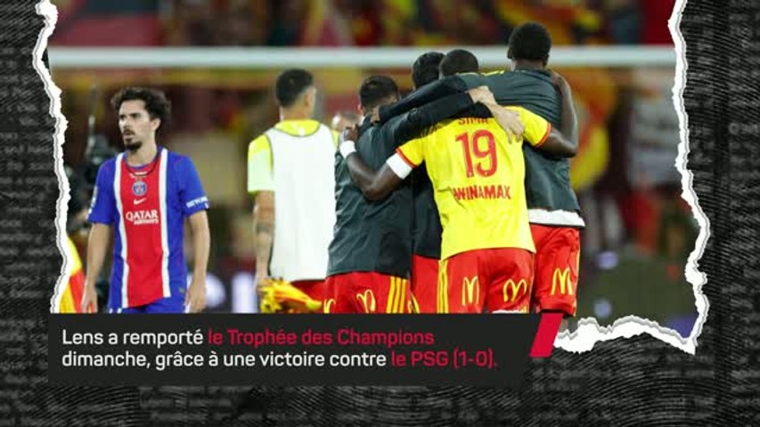 Le RC Lens sacré pour la première fois
