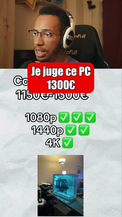 Je juge ce PC à 1300€ #pc #gamingpc #pcbuild #reviewpc #pctips