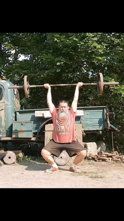 140lb Overhead Squats!