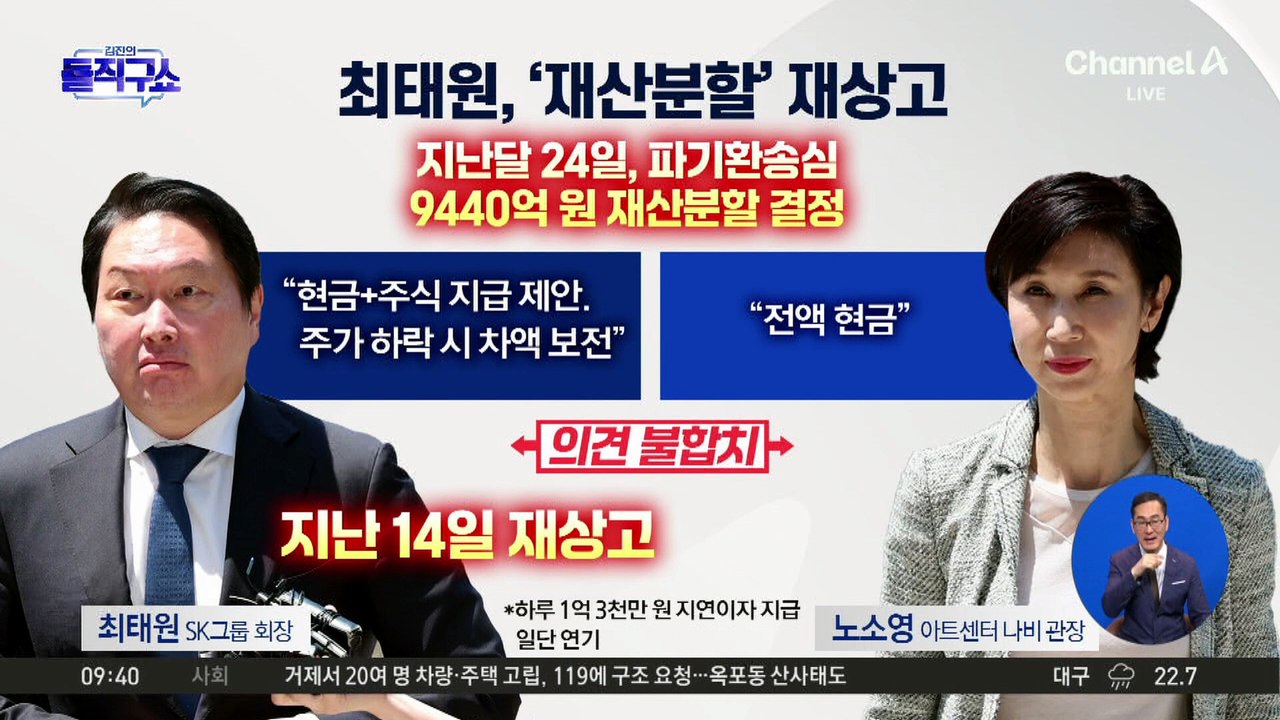 [핫피플]“현금+주식” vs “현금으로만”…최태원 재상고 배경은