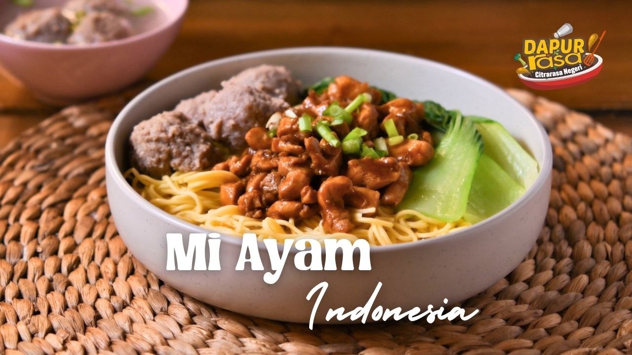 Sekali Cuba Terus Ketagih. Mi Ayam Indonesia Ni Memang Sedap Lain Macam!