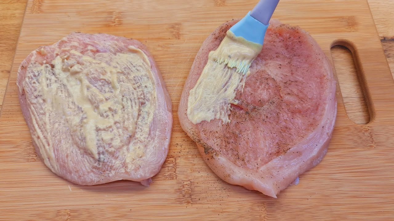 Einfaches Rezept für Hähnchenfilet in 5 Min Arbeit und 20 Min Backen und Abendessen ist fertig