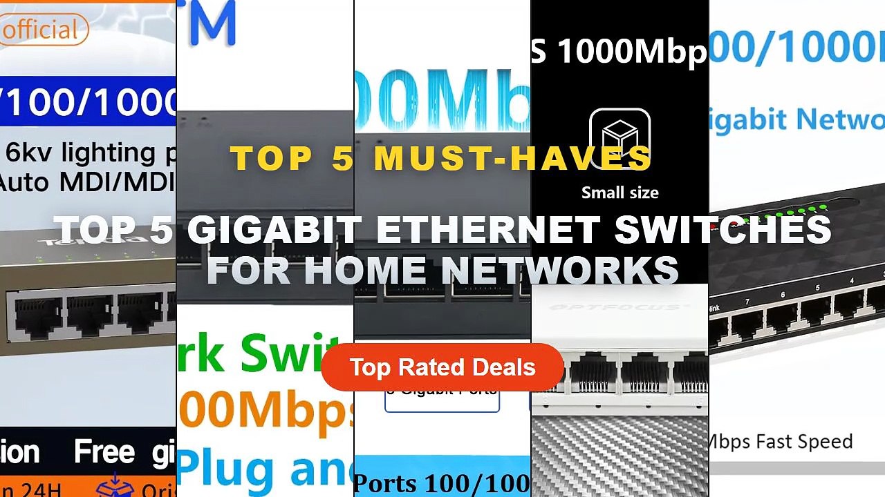 Cheap & Best Top 5 Gigabit Ethernet Switches Fo...