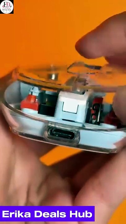 Mouse Transparente Gamer | Mira sus Componentes Internos