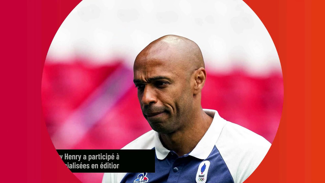 Thierry Henry : loin des terrains où il a marqu...