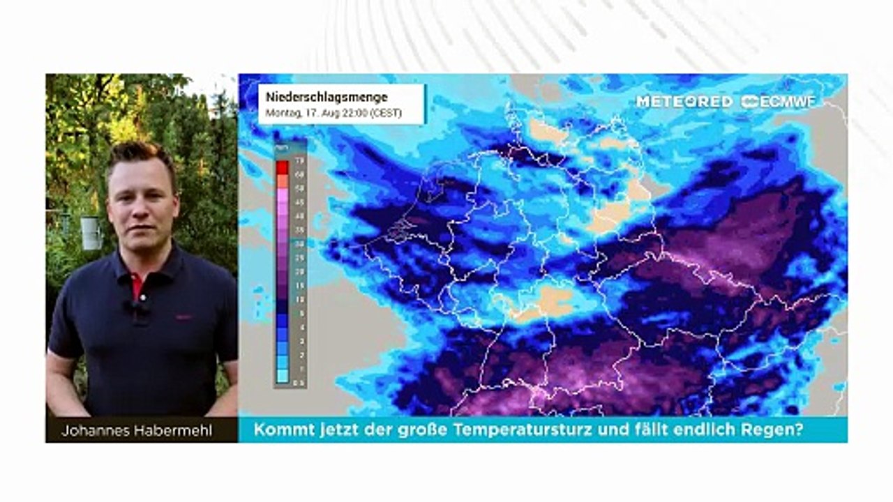 Wettersturz! Kommt jetzt der große Temperatursturz und fällt endlich Regen?