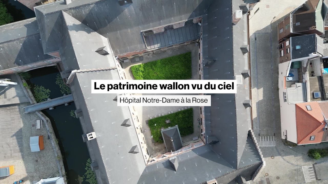 Le patrimoine wallon vu du ciel: Hôpital Notre...