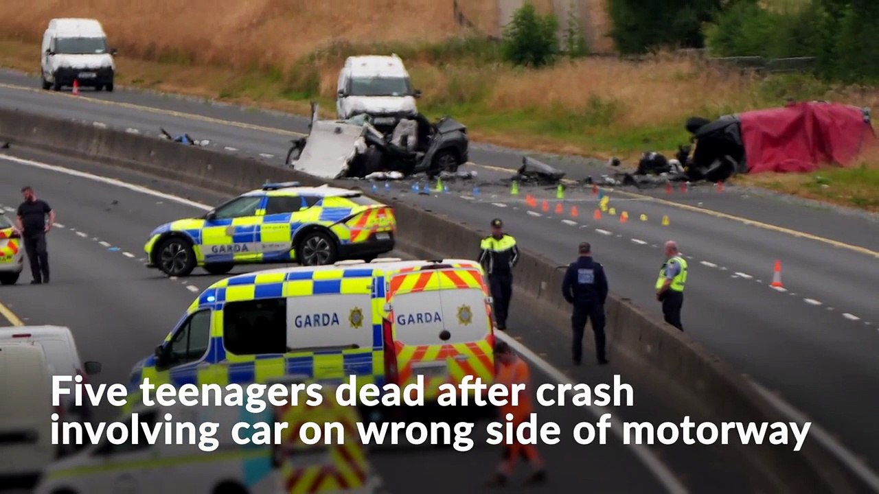 Five dead after car driving wrong way down Iris...