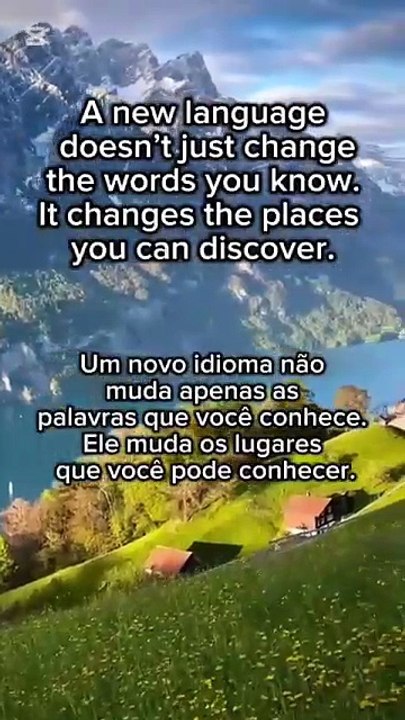 Learning a new language