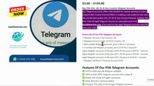 Where to Buying Telegram Accounts in Bulk A Complete ...