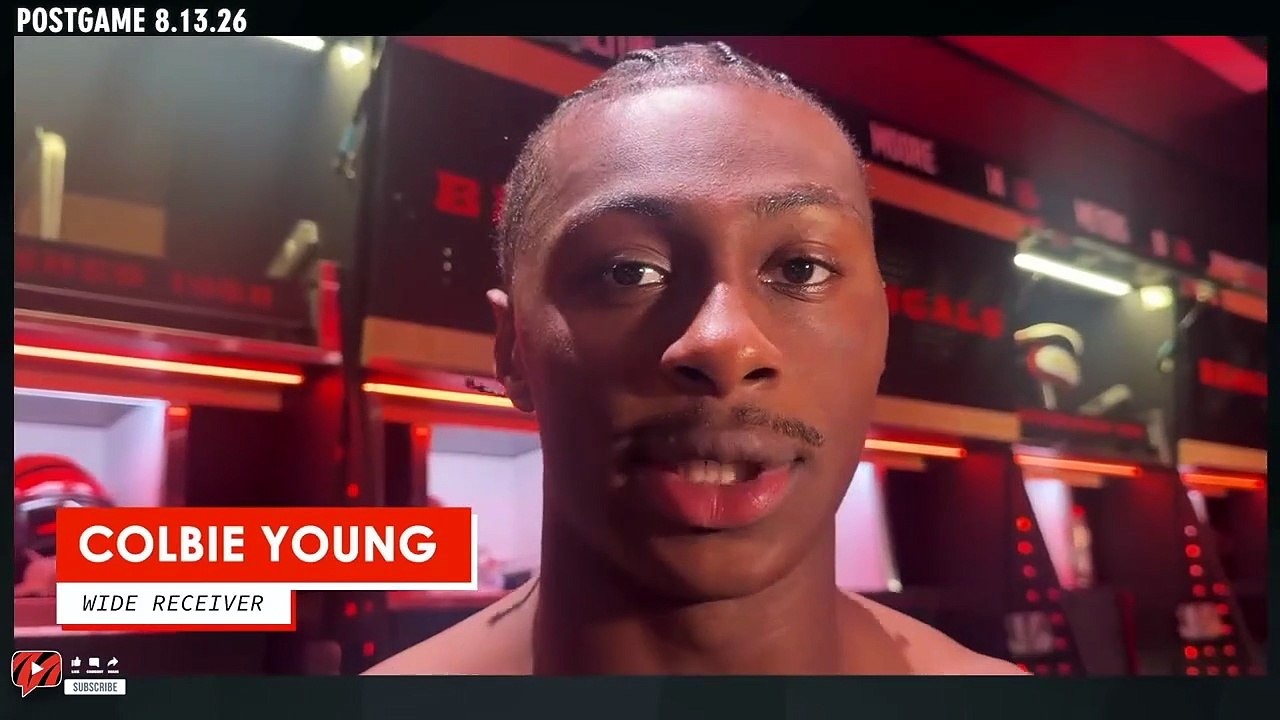 Bengals Rookie Colbie Young on NFL Debut