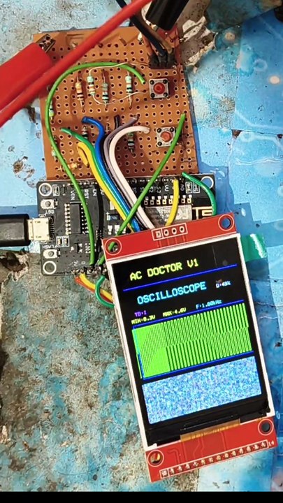 ESP8266 Oscilloscope | DIY Mini Oscilloscope for Electronics Repair ...