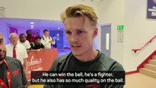 Guimaraes a 'natural fit' for Arsenal - Odegaard