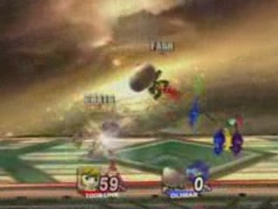 SSBB: Craig (Toon Link) vs Fash (Olimar)
