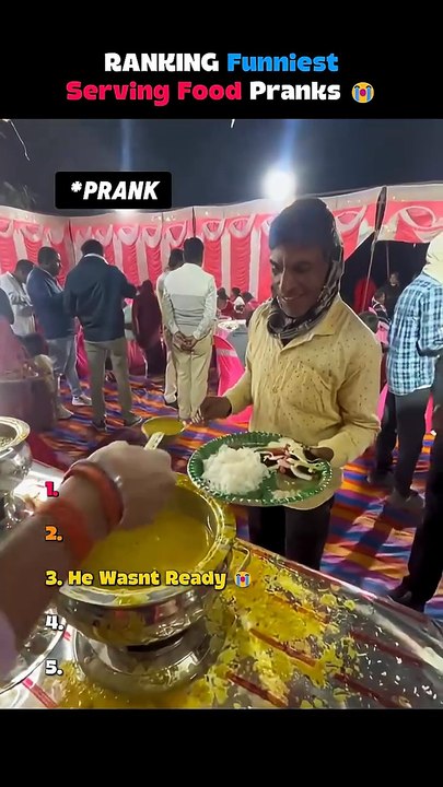 RANKING Funniest Serving Food Pranks
