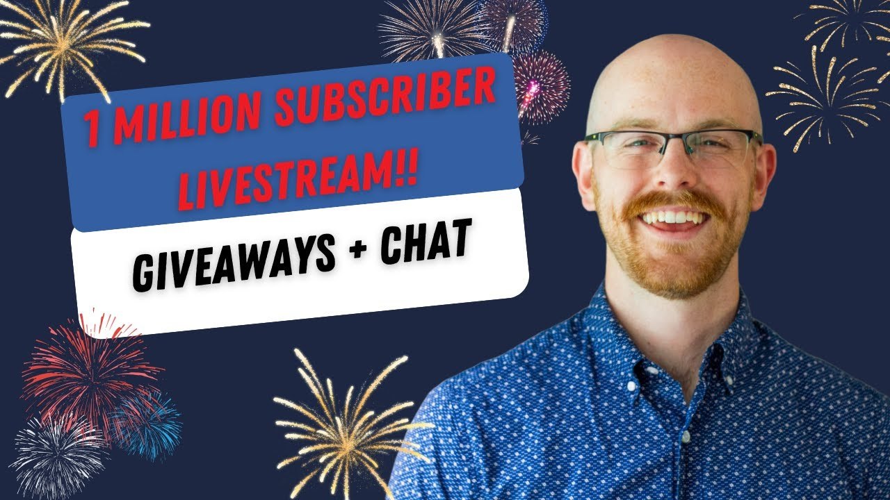 1 Million Subscriber Livestream!! Giveaways + Chat