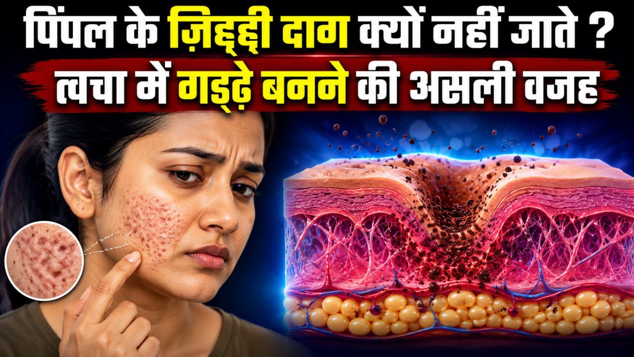 Face पर Acne Scars और गड्ढे बनने की असली वजह |...