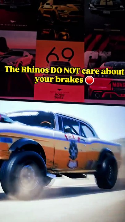 The Rhinos DO NOT care about your brakes 🛑#NeedForSpeed #Gaming #RacingGame #Drift #shorts #Gameplay