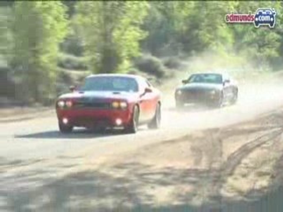 2008 Dodge Challenger SRT8 Vs. 2008 Ford Mustang Bullitt Com
