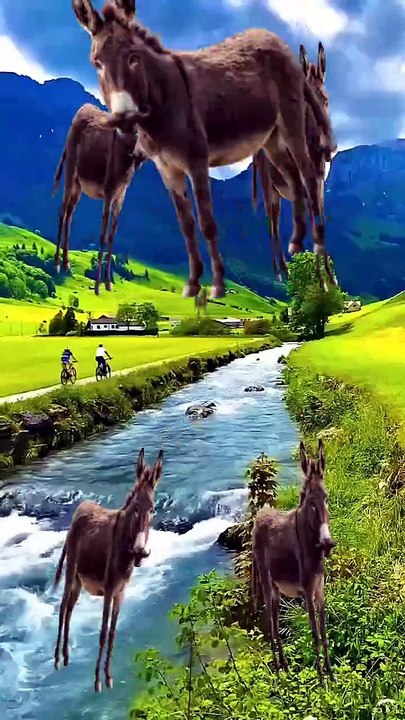 SpinningMule - #funnyanimals #pets #fyp #SpinningMule
